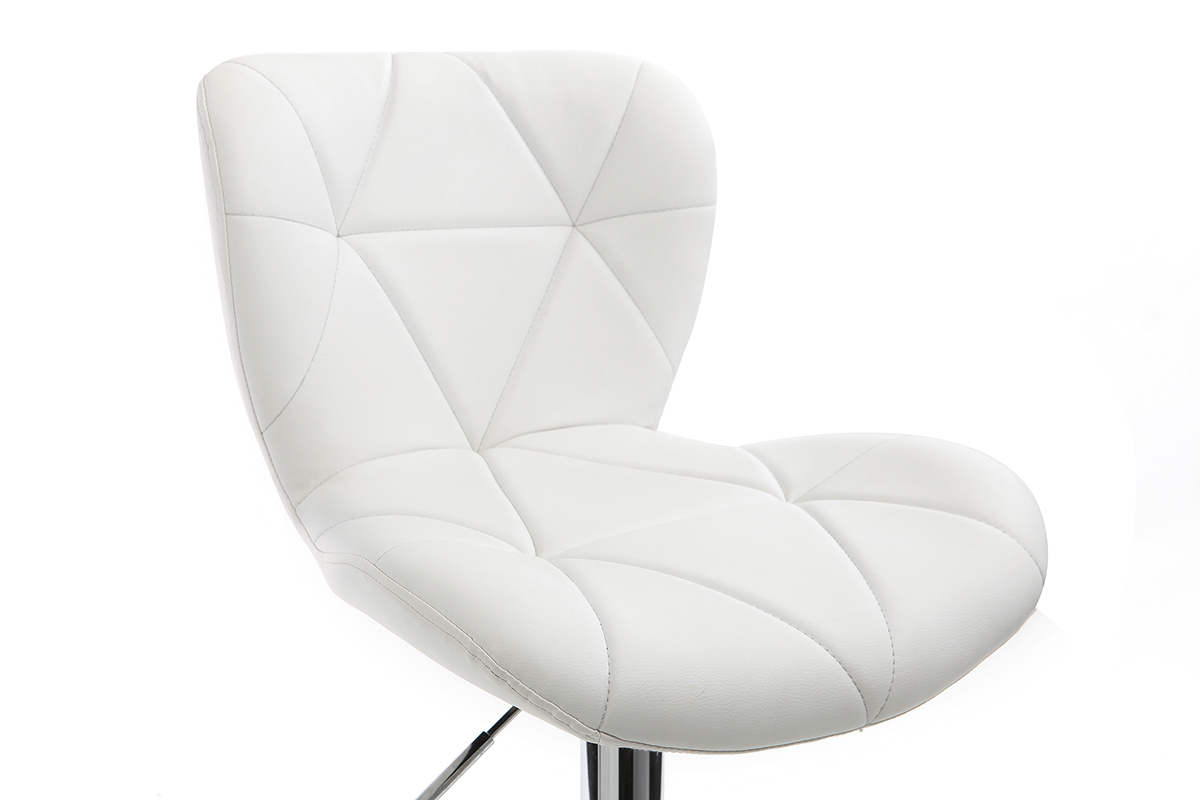 Design-Barhocker Wei� 2er-Set DEREK