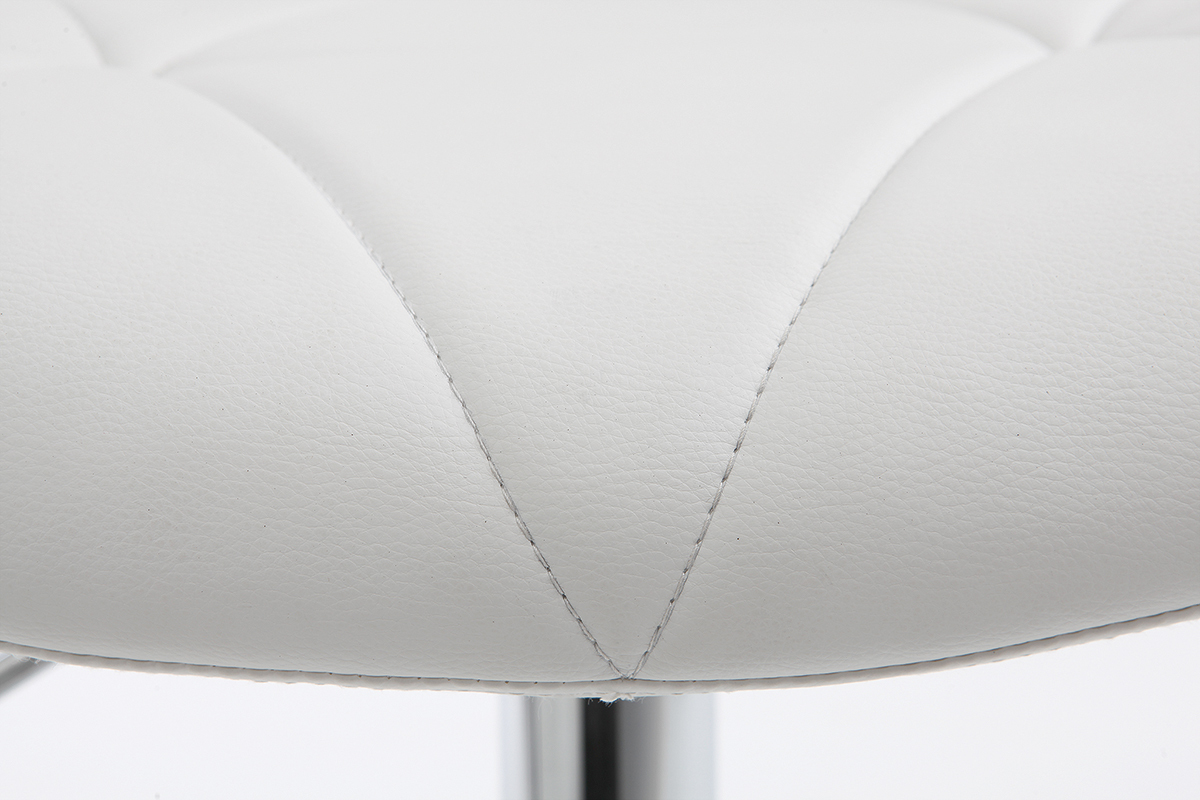 Design-Barhocker Wei� 2er-Set DEREK