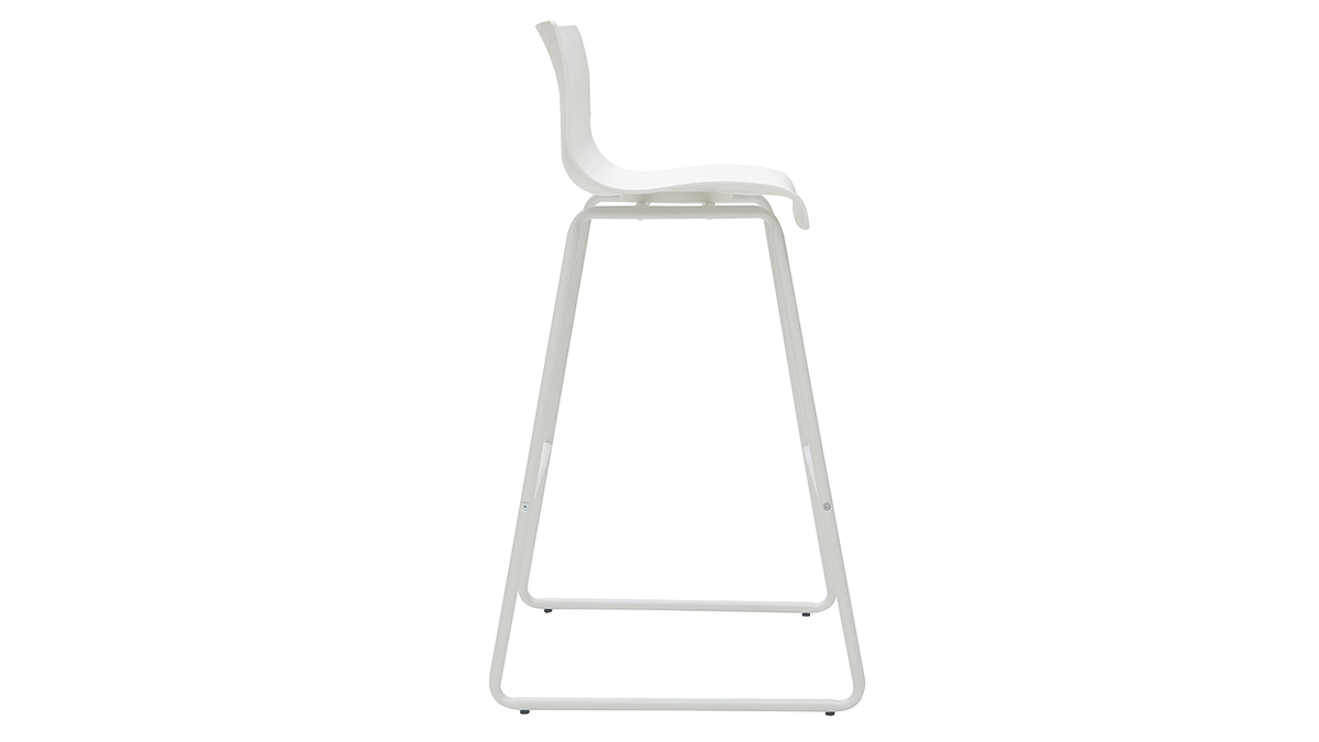 Design-Barhocker Wei 76 cm (2er-Set) ONA