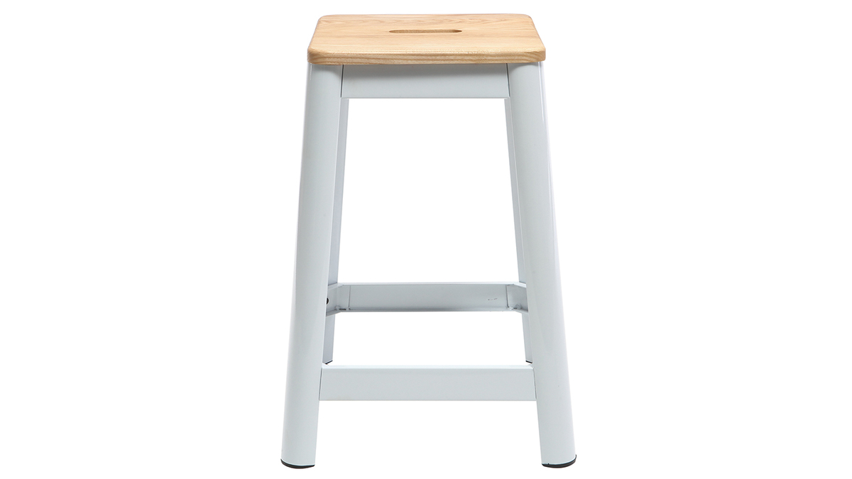 Design-Barhocker Wei H 65 cm NICK