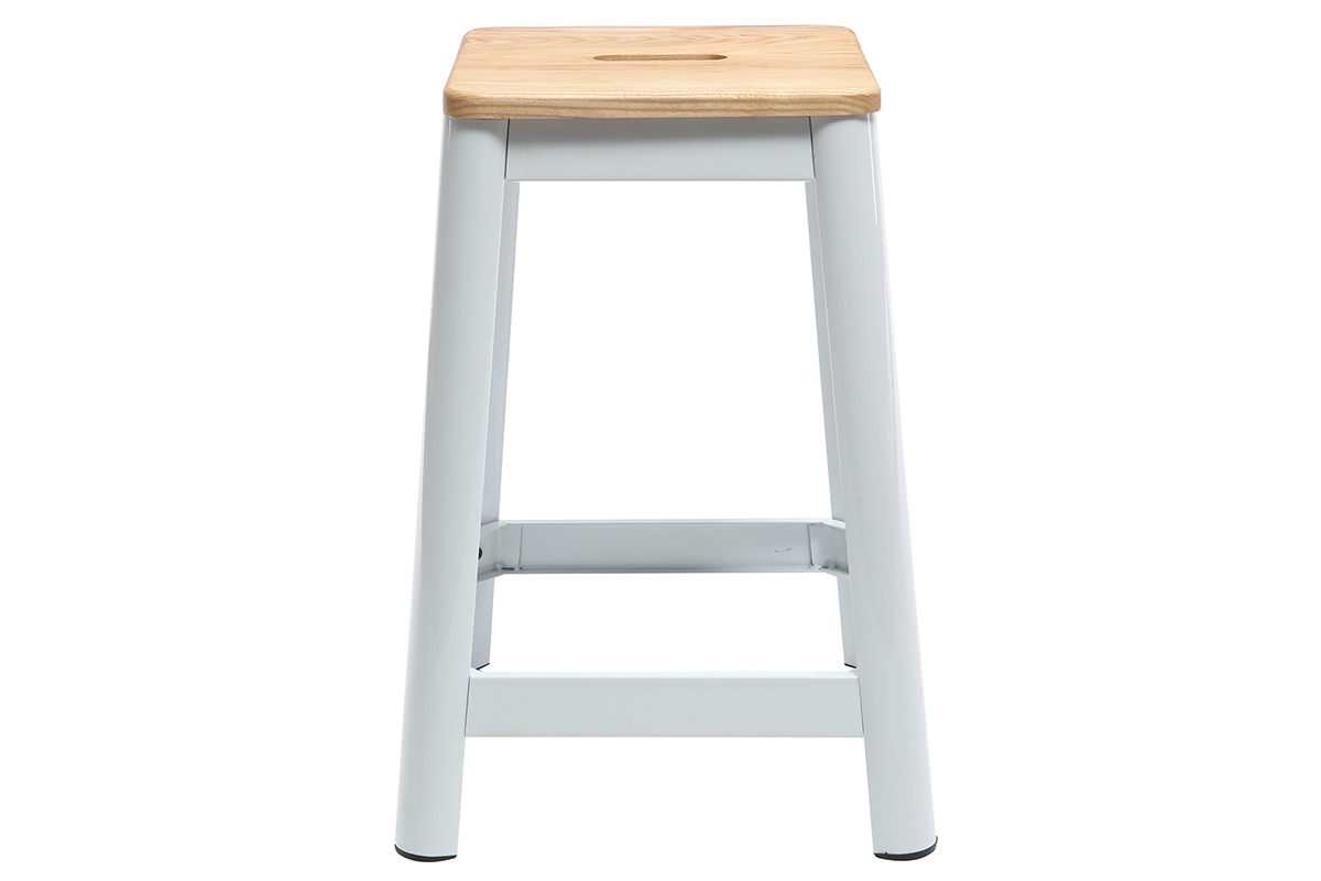 Design-Barhocker Wei H 65 cm NICK