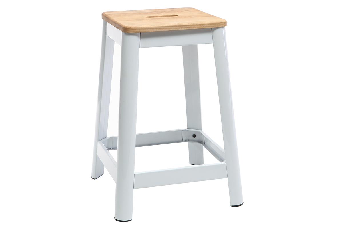 Design-Barhocker Wei H 65 cm NICK