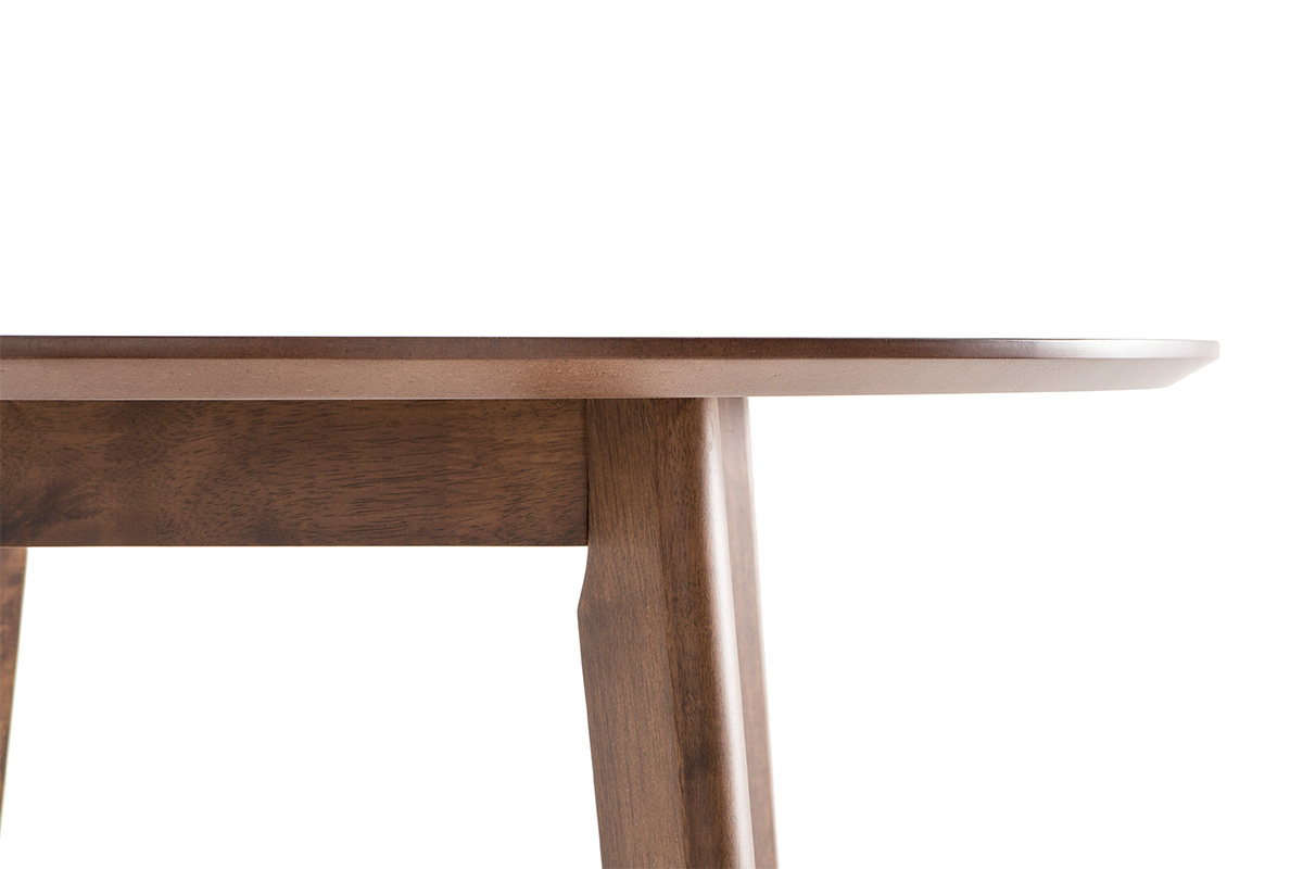 Design-Bartisch rund Nussbaumholz DEMORY