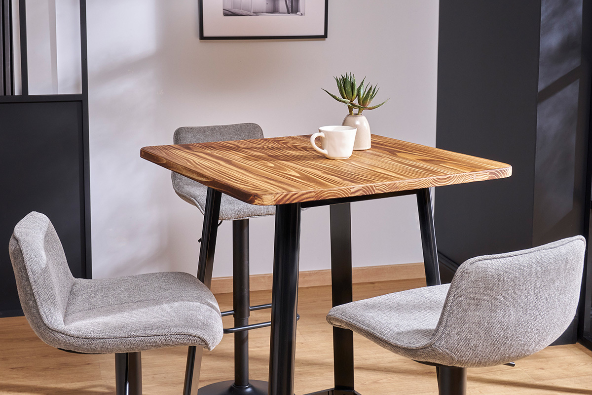 Design-Bartisch Schwarz JONES
