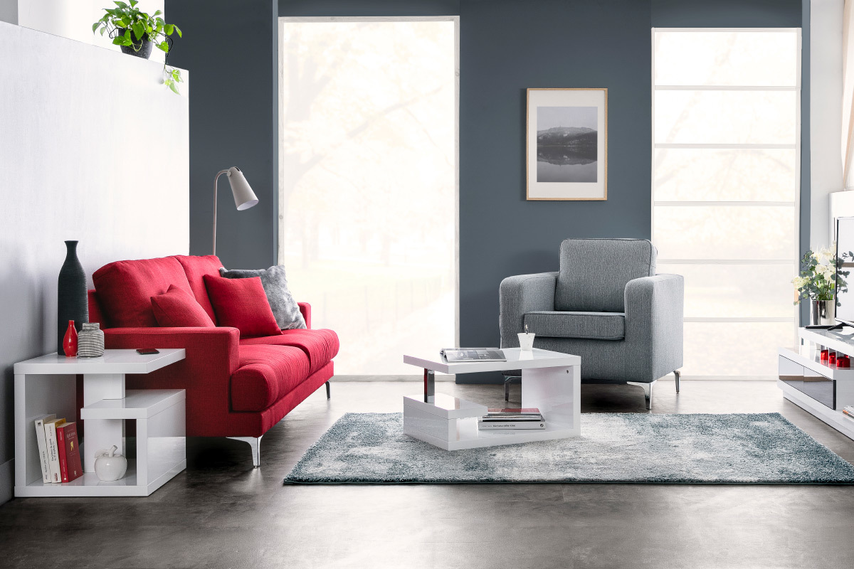 Design-Beistelltisch HALTON Wei