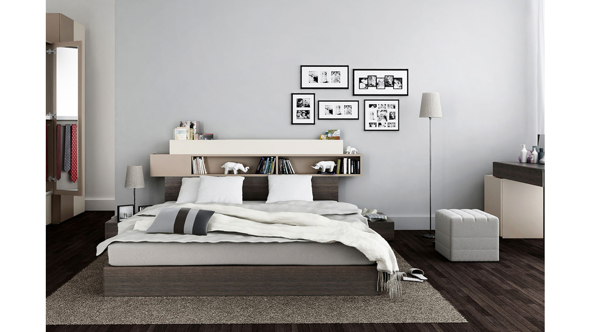 Design-Bett mit Stauraum 140x200 cm SIRIUS