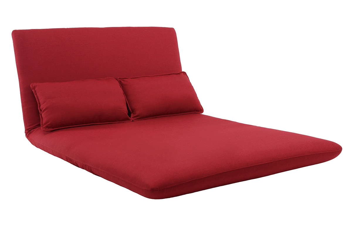 Design-Bettsessel 2 Pl�tze Weinrot SLEEPER