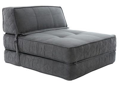 Design-Bettsessel KATY Grau