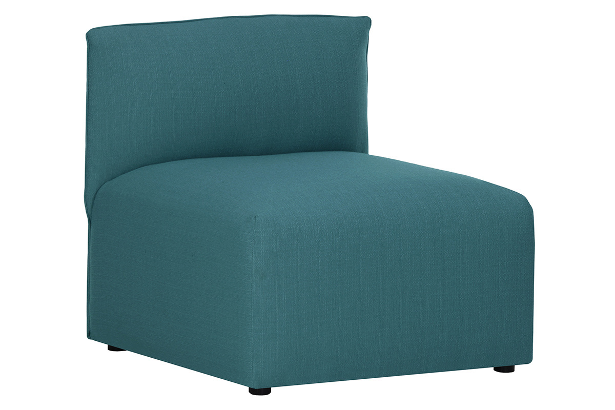 Design-Bettsessel Stoff Blaugrn MODULO