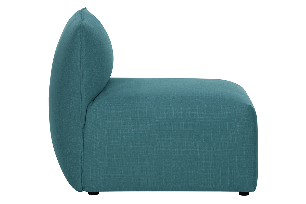 Design-Bettsessel Stoff Blaugrn MODULO