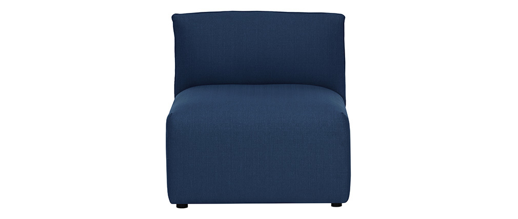 Design-Bettsessel Stoff Dunkelblau MODULO - Zoom Design-Bettsessel Stoff Dunkelblau MODULO