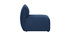 Design-Bettsessel Stoff Dunkelblau MODULO