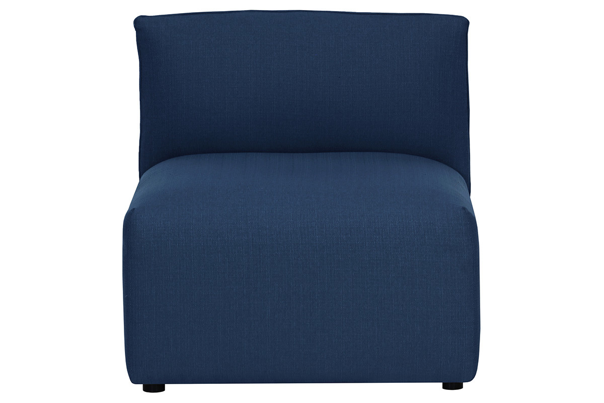 Design-Bettsessel Stoff Dunkelblau MODULO