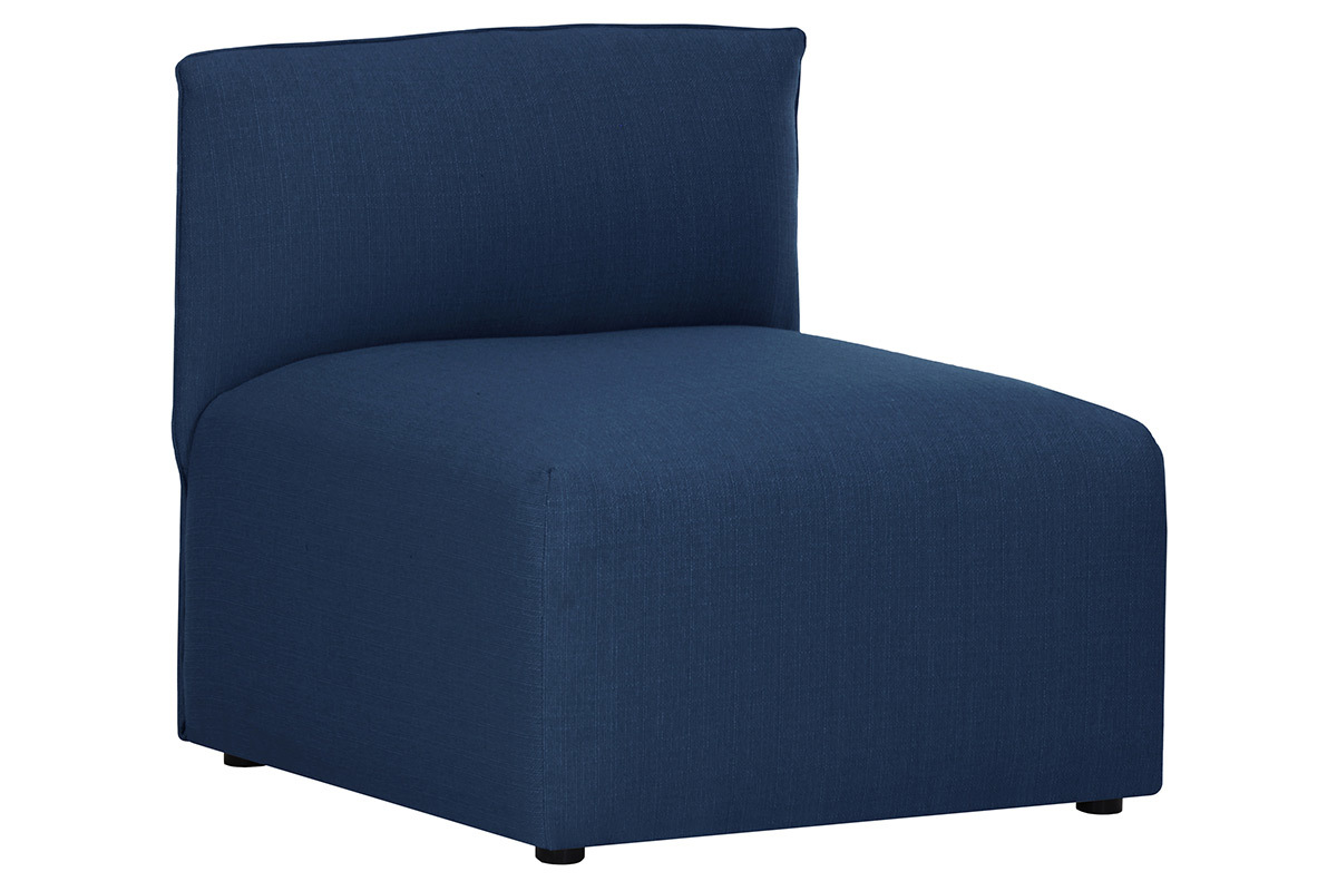 Design-Bettsessel Stoff Dunkelblau MODULO