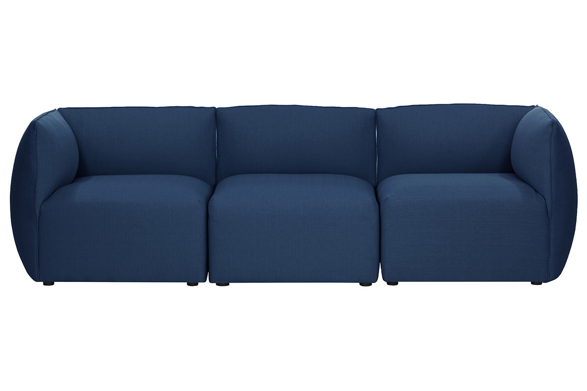 Design-Bettsessel Stoff Dunkelblau MODULO