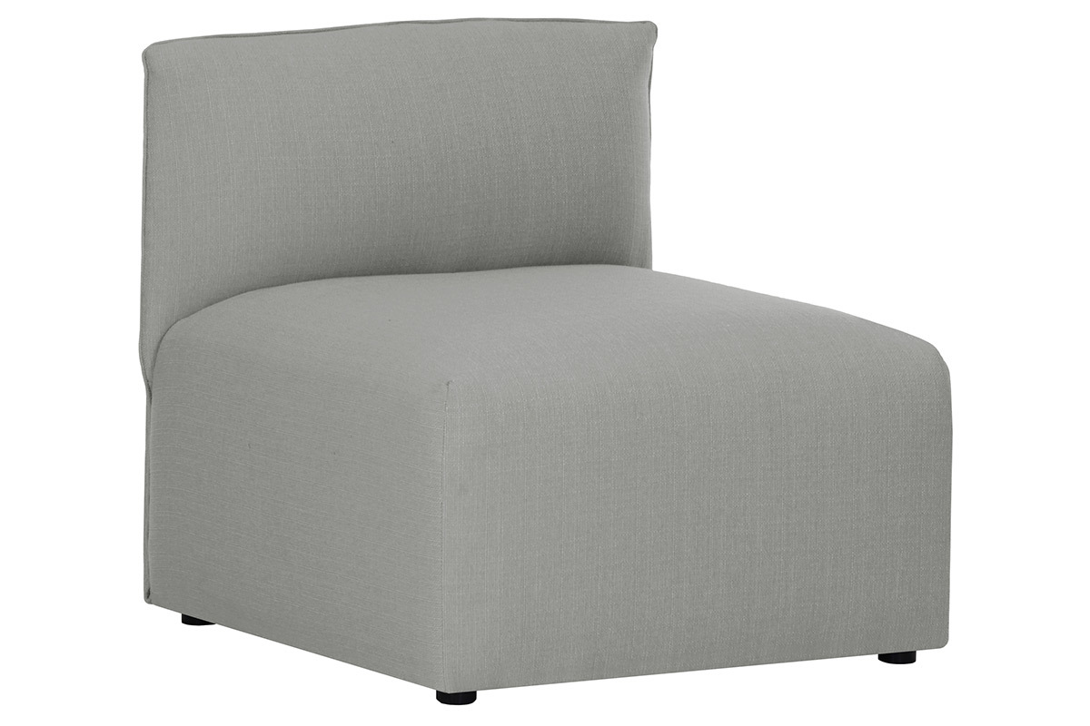 Design-Bettsessel Stoff Grau MODULO