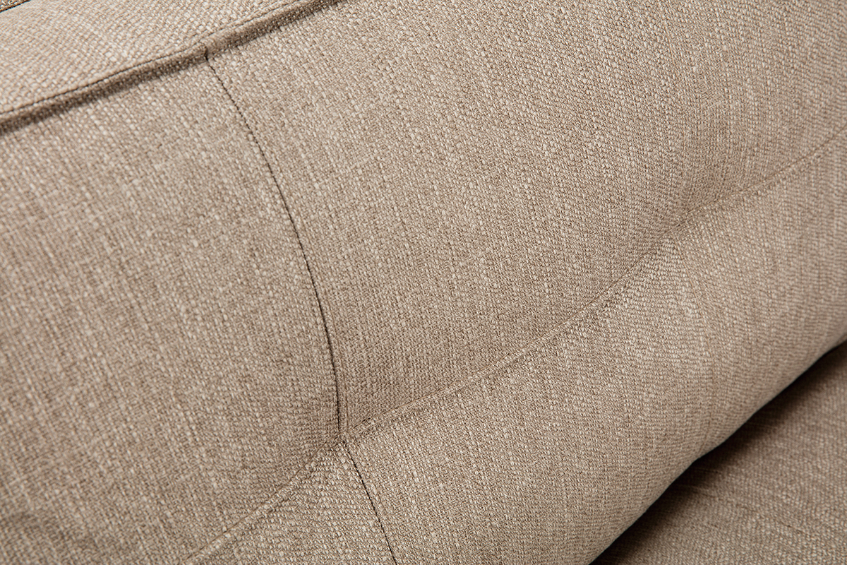 Design-Bettsessel verstellbar Taupe SALLY