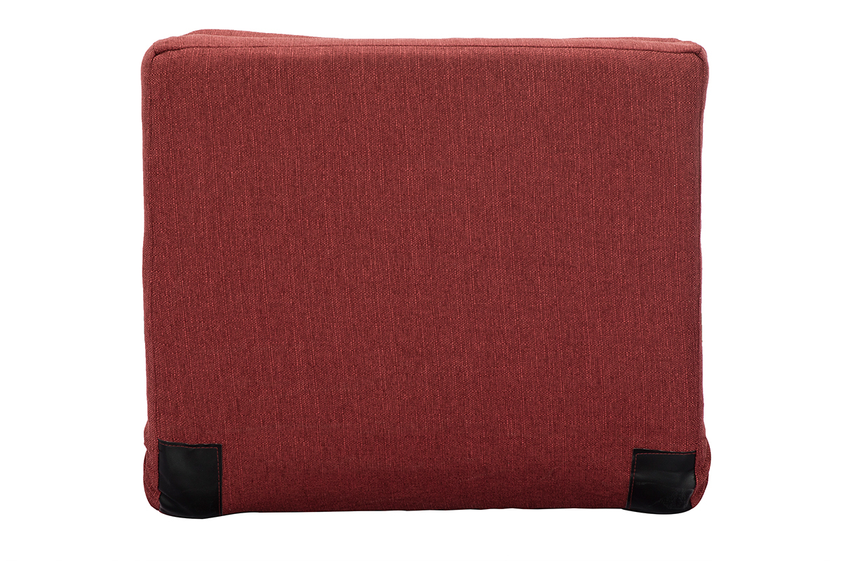 Design-Bettsessel verstellbar Ziegelrot SALLY
