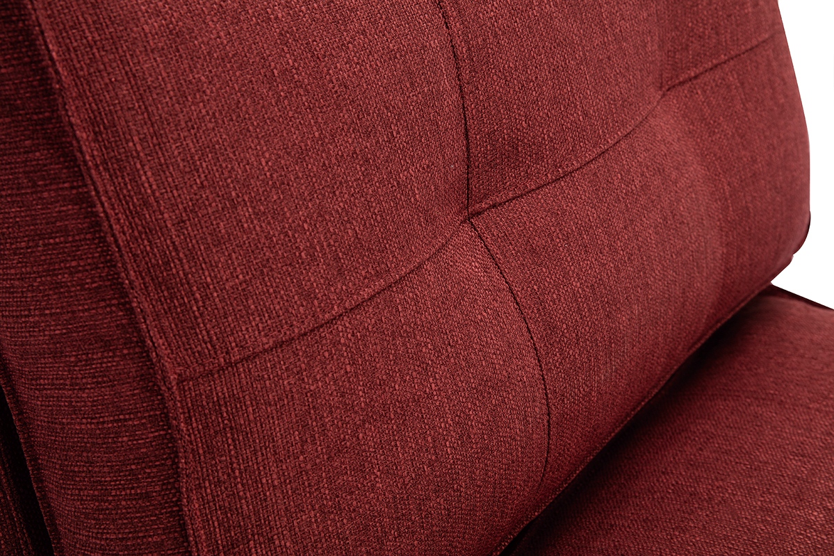 Design-Bettsessel verstellbar Ziegelrot SALLY