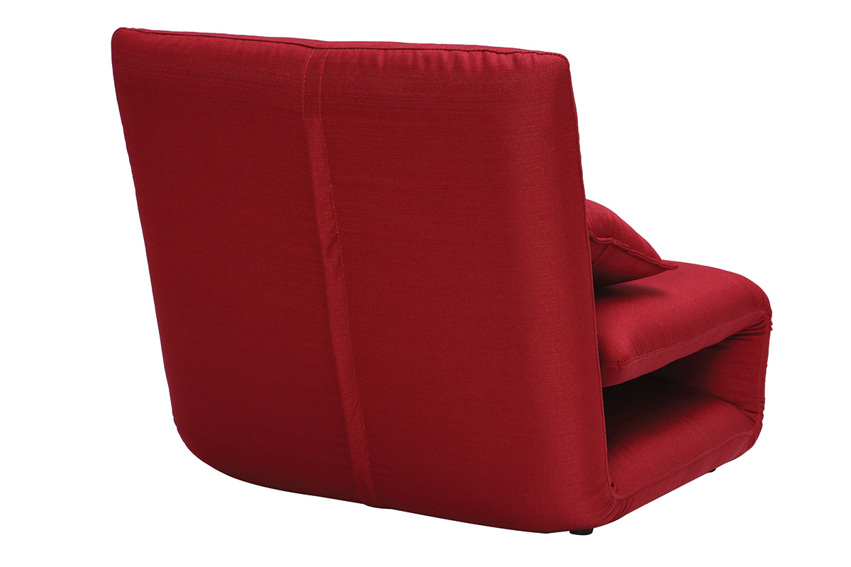 Design-Bettsessel Weinrot SLEEPER