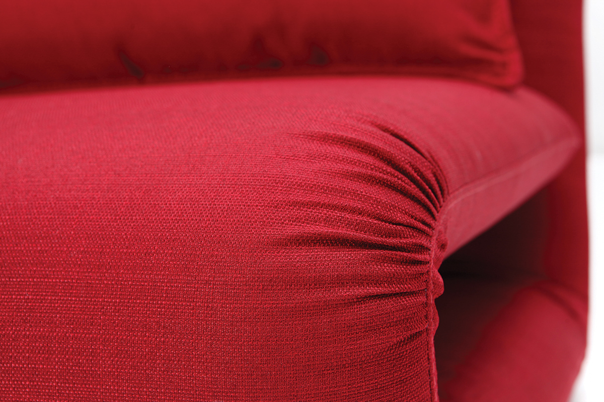 Design-Bettsessel Weinrot SLEEPER