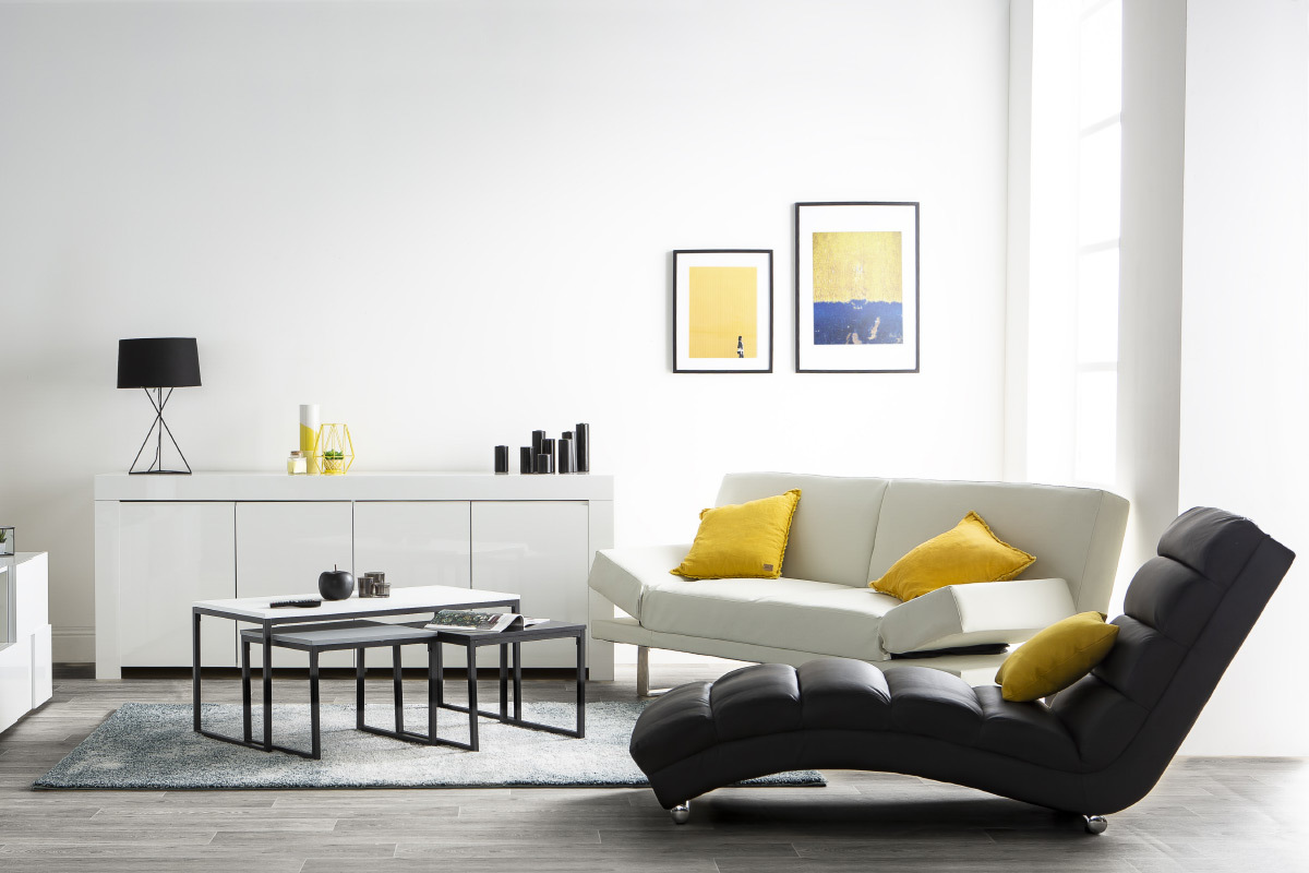 Design-Bettsofa ATLANTA Braun
