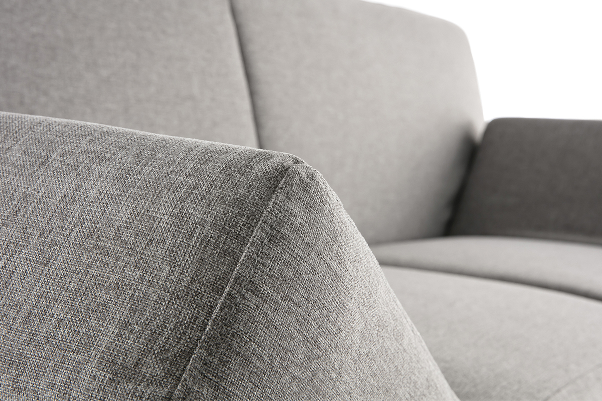 Design-Bettsofa ATLANTA Grau