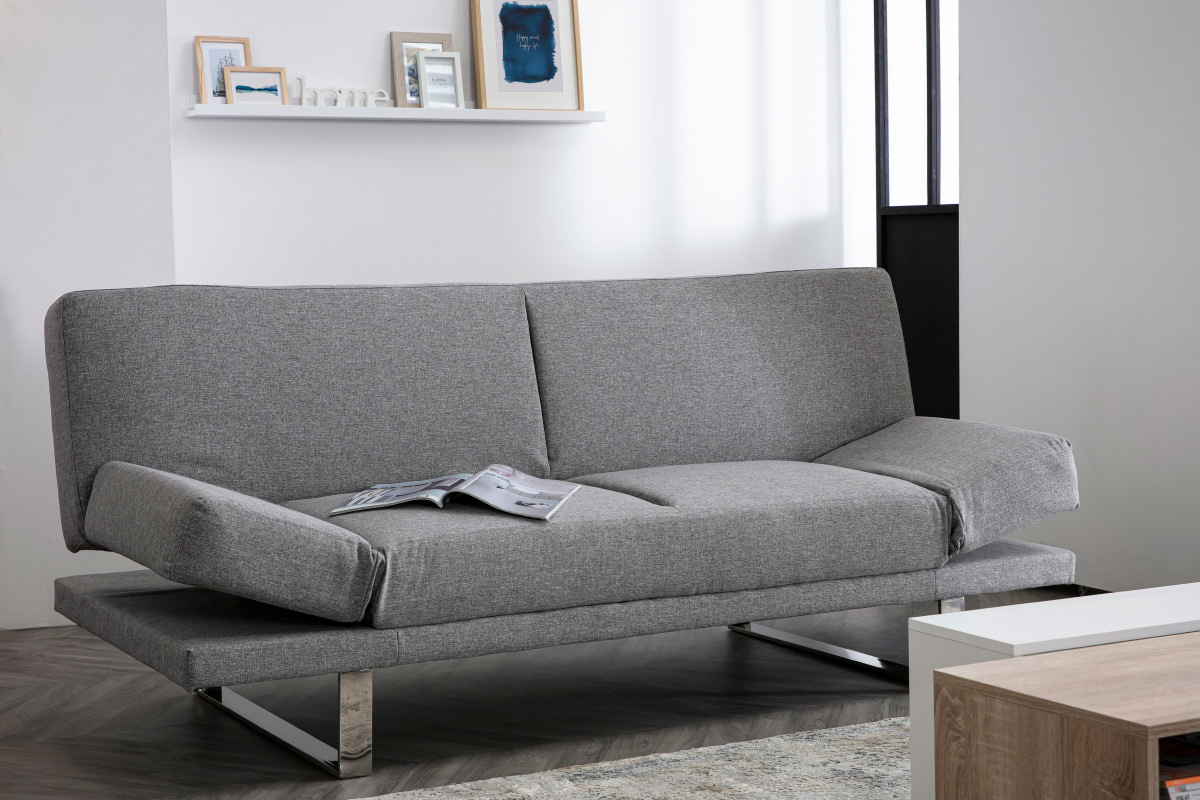 Design-Bettsofa ATLANTA Grau