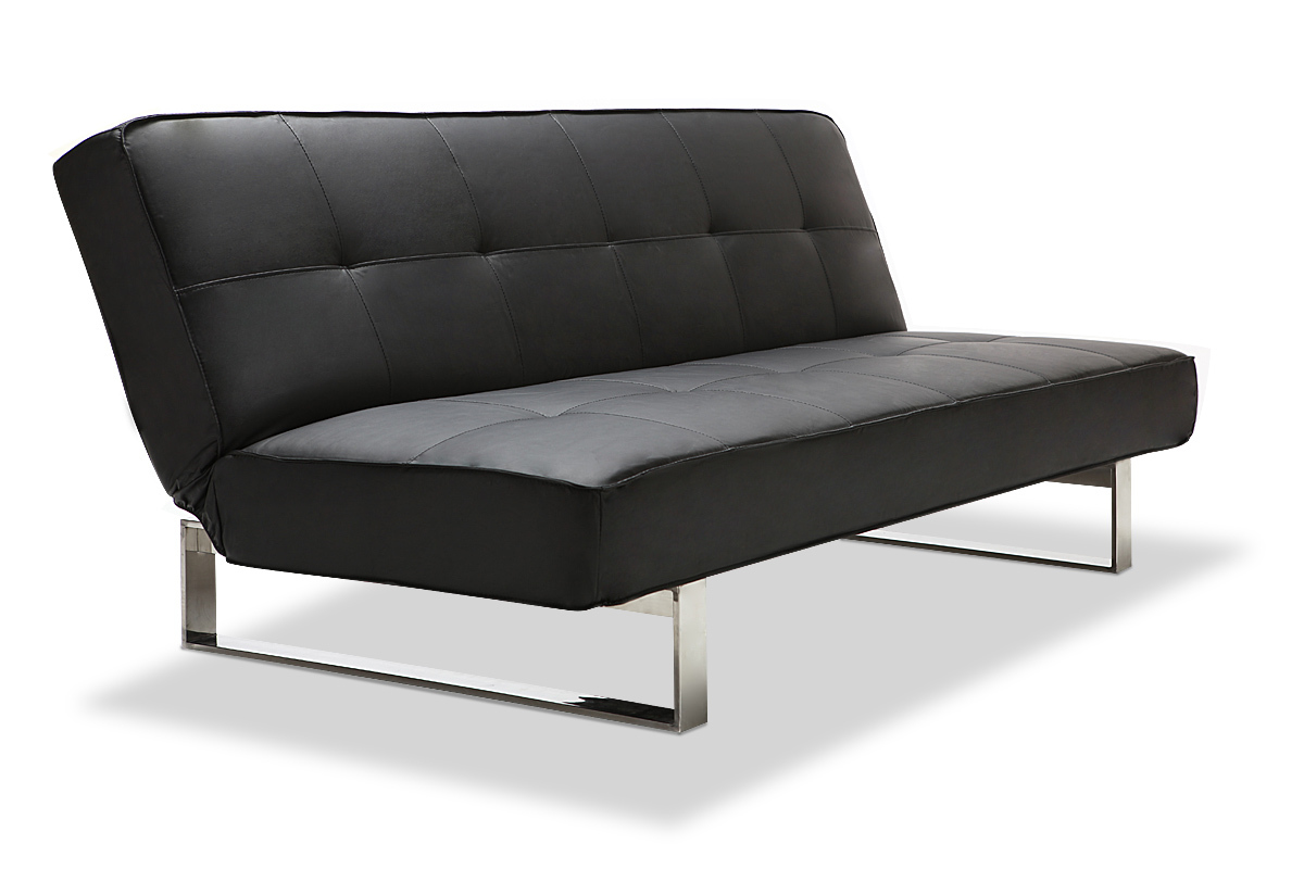 Design-Bettsofa CHARLESTON Schwarz