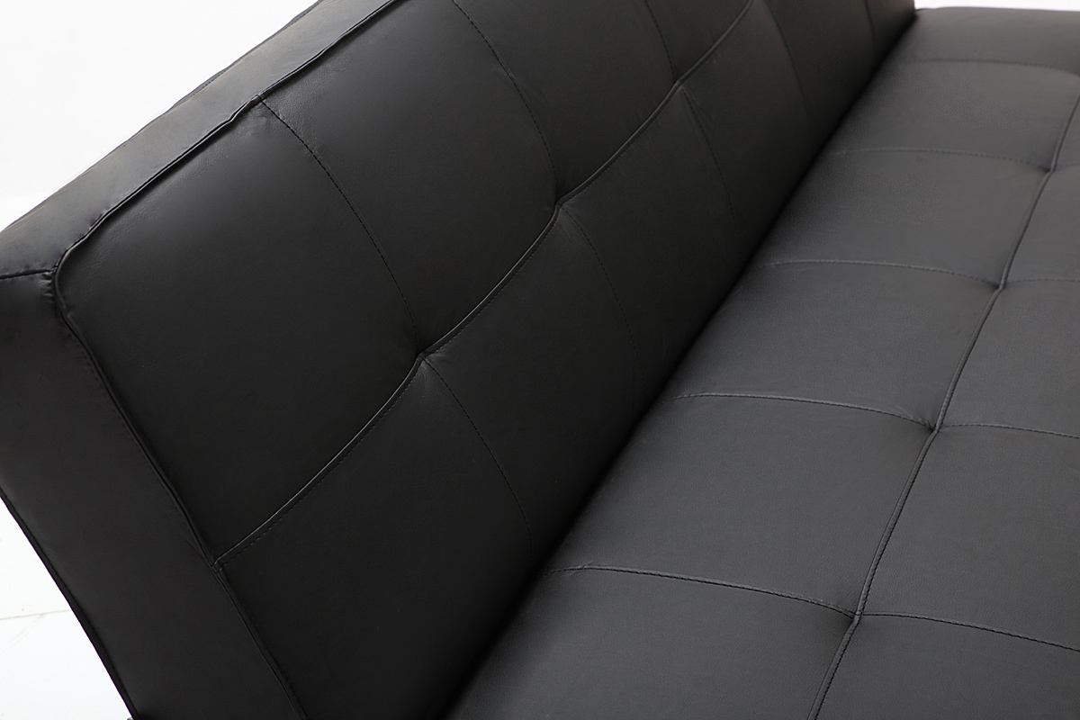 Design-Bettsofa CHARLESTON Schwarz