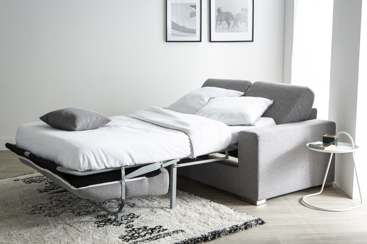 Design-Bettsofa HAMILTON Grau