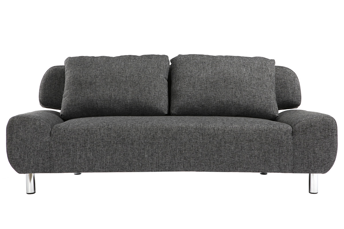 Design-Bettsofa TULSA Holzkohlengrau