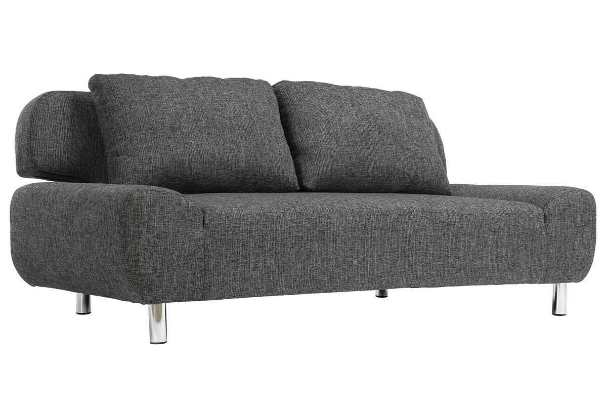 Design-Bettsofa TULSA Holzkohlengrau
