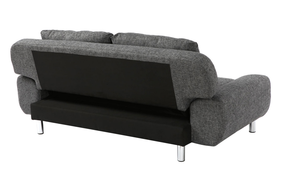 Design-Bettsofa TULSA Holzkohlengrau