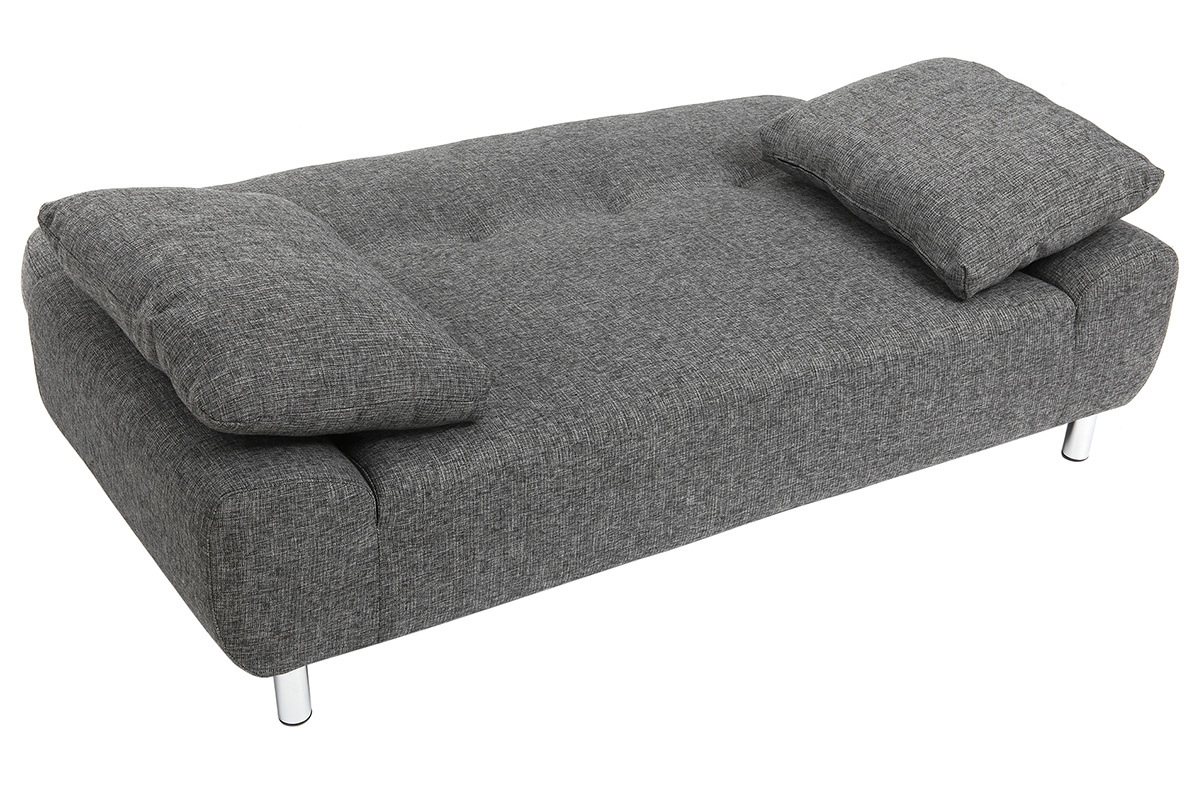 Design-Bettsofa TULSA Holzkohlengrau