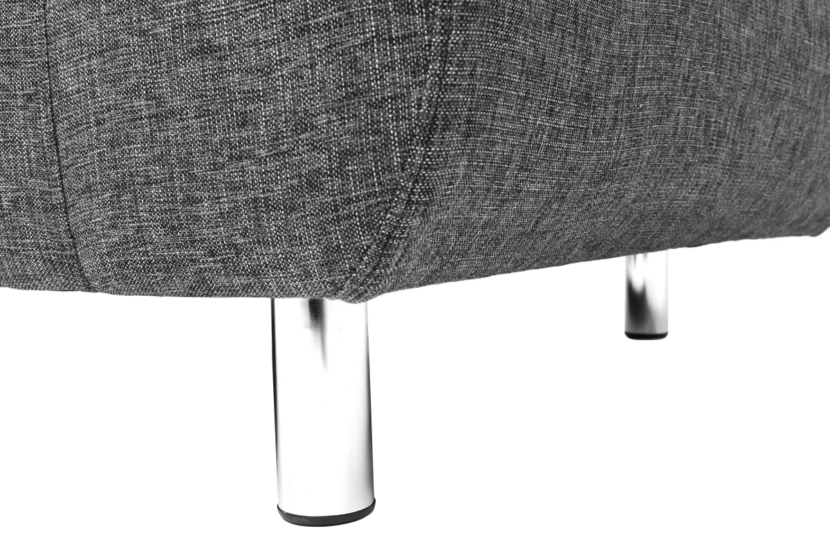 Design-Bettsofa TULSA Holzkohlengrau