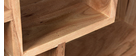 Design-Bücherregal aus Akazienholz 80 cm CHAPMAN