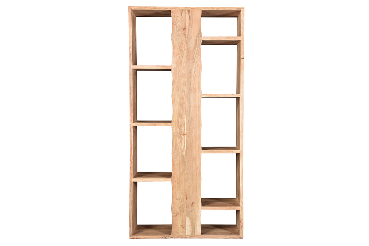 Design-Bcherregal aus Akazienholz 88 cm CHAPMAN