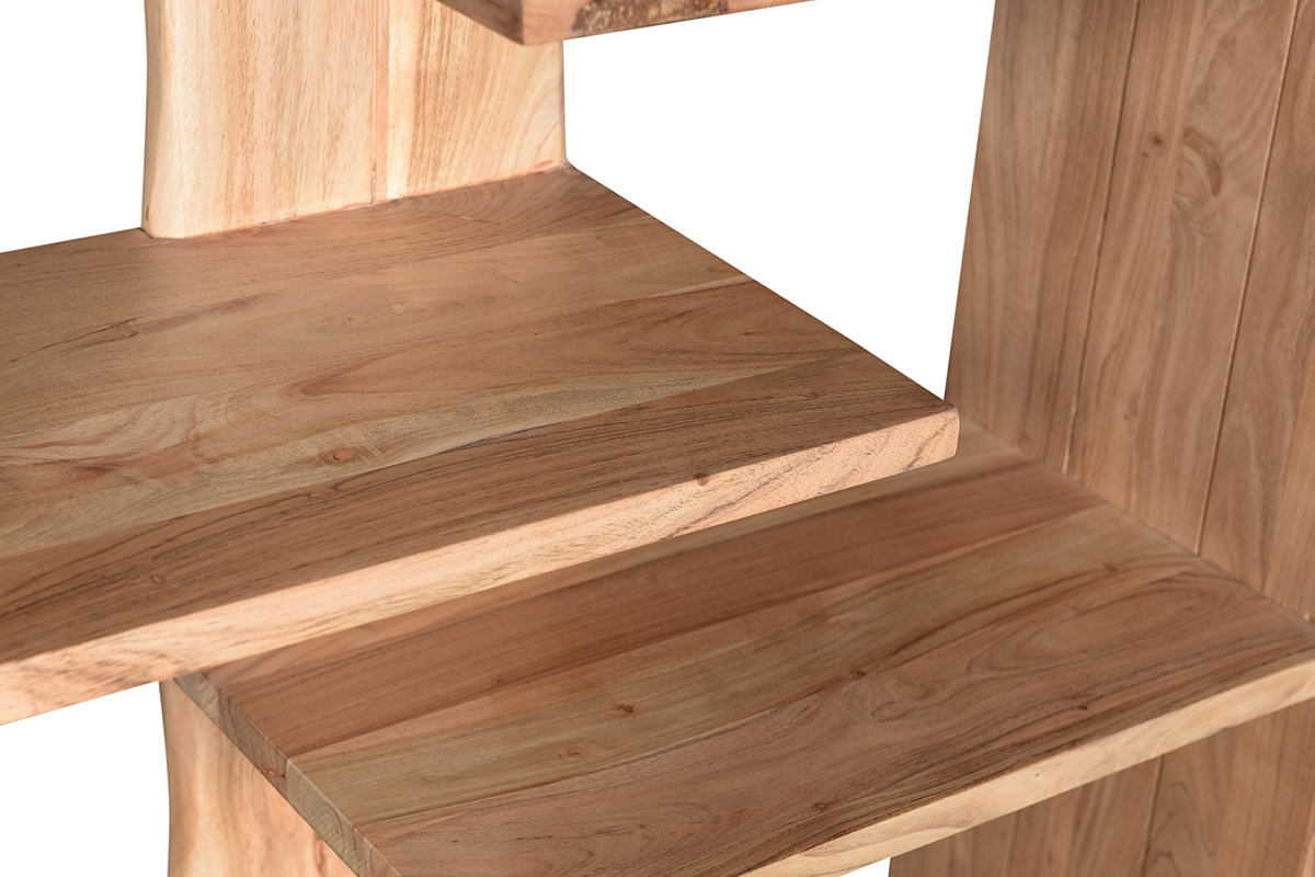 Design-Bcherregal aus Akazienholz 88 cm CHAPMAN