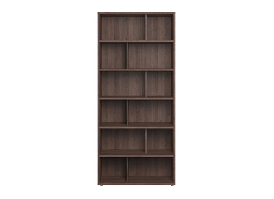 Design Bücherregal aus hellem Holz EPURE