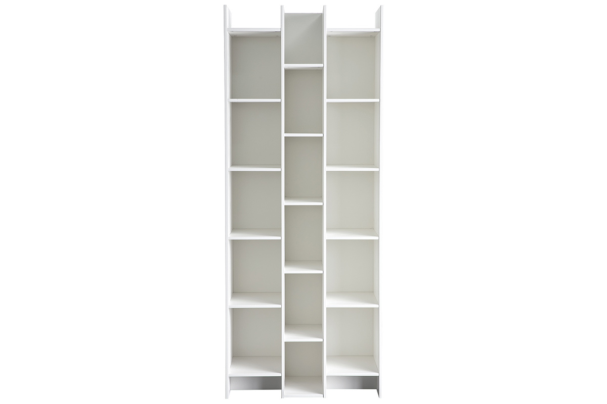 Design-Bcherregal Holz Wei CLIMB