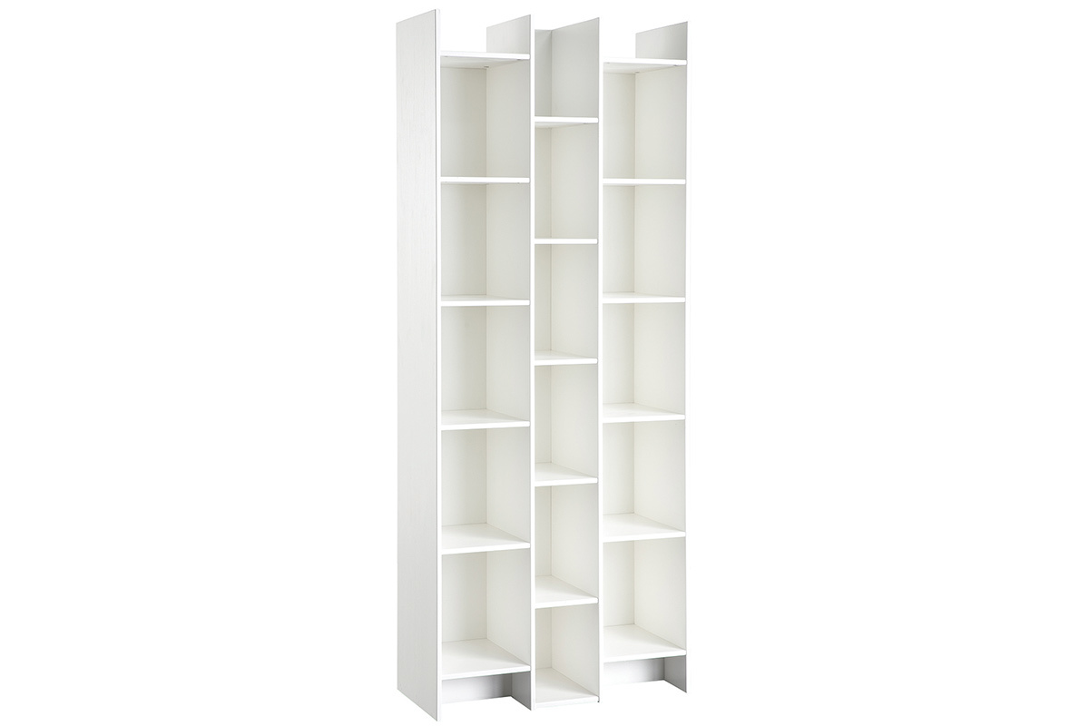 Design-Bcherregal Holz Wei CLIMB