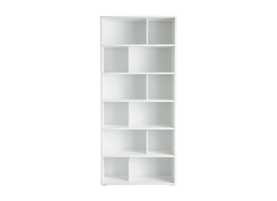 Design-Bücherregal Holz Weiß EPURE