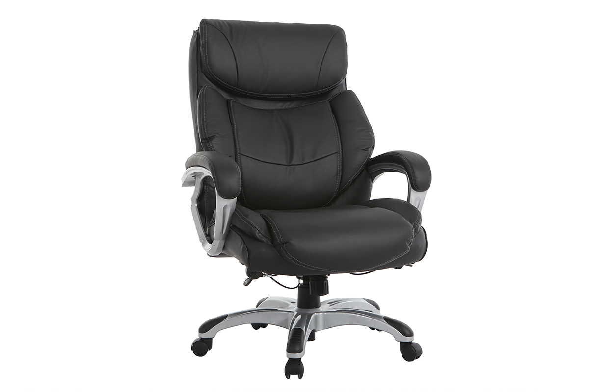 Design-Brosessel ergonomisch Schwarz MAGIST