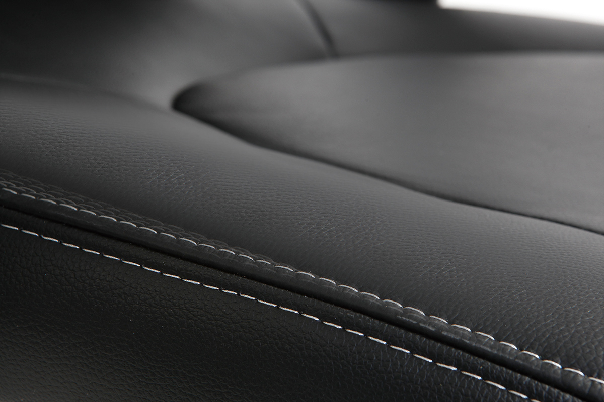 Design-B�rosessel Leder Schwarz DARIO