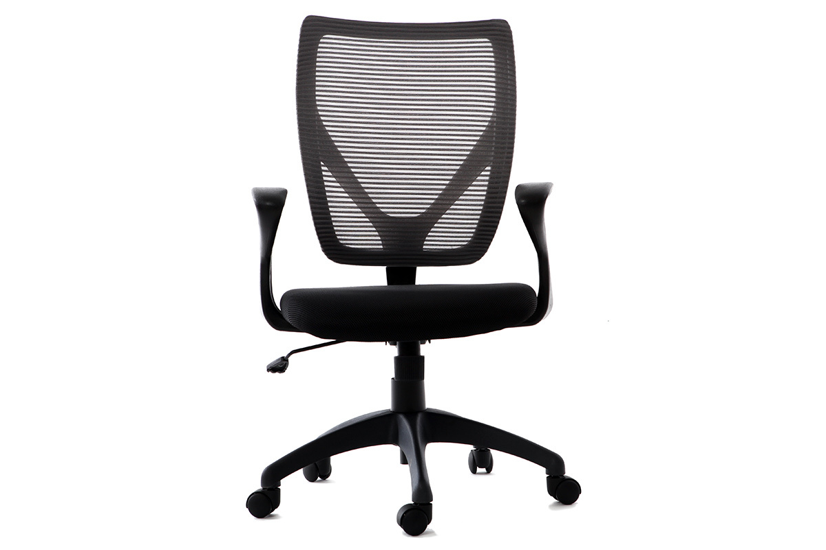 Design-B�rosessel PAOLO Schwarz und Grau