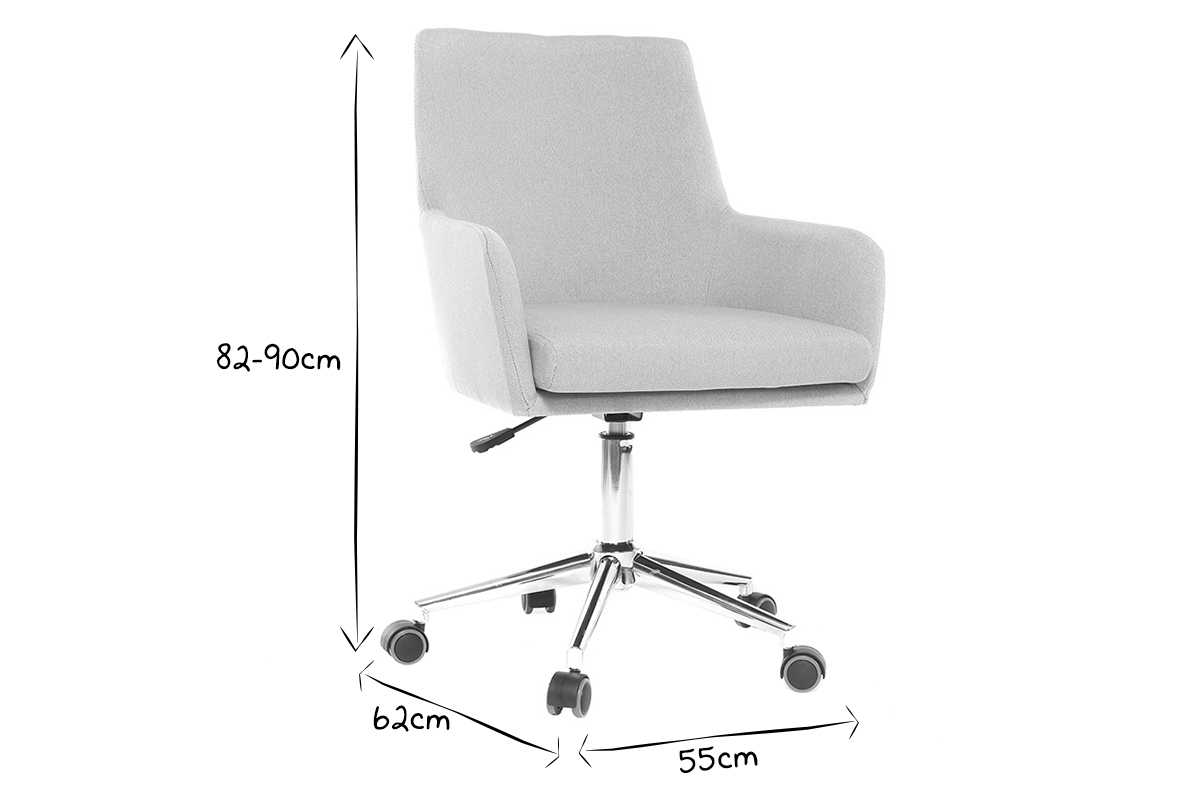 Design-Brosessel PU Schwarz SHANA