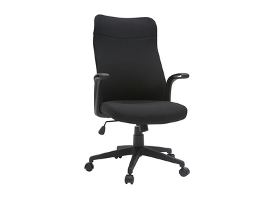 Design-Bürosessel RISTER schwarzer Stoff - Design-Bürosessel RISTER schwarzer Stoff