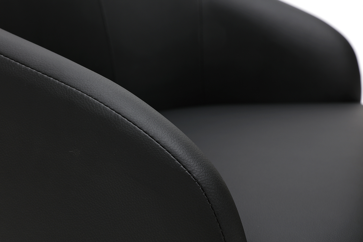 Design-Brosessel Schwarz SCARLETT