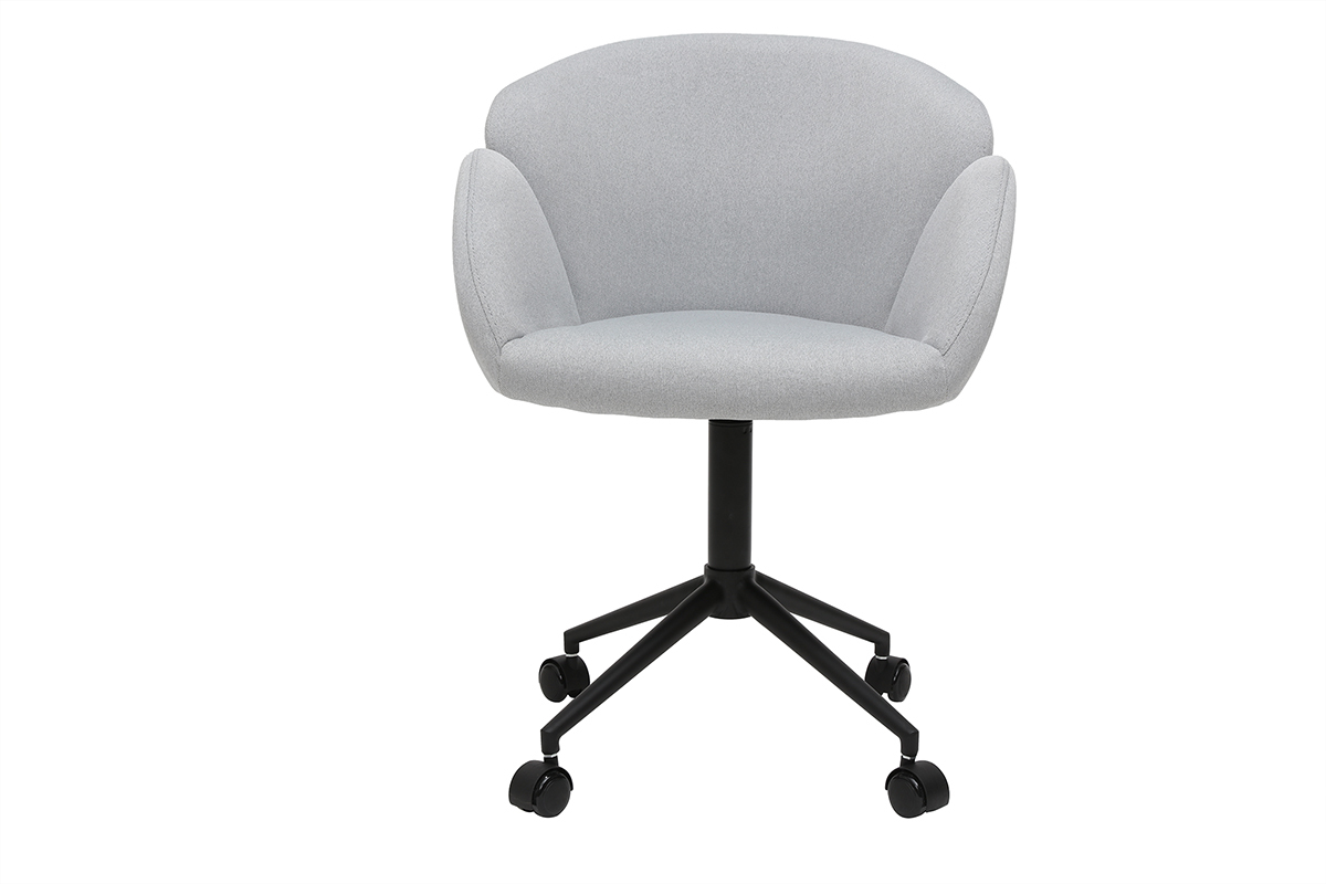 Design-Brosessel Stoff Hellgrau RHAPSODY